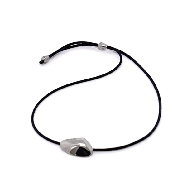 Χειροποίητο ασημένιο βραχιόλι κοχύλι επιχρύσωμα οξείδωση